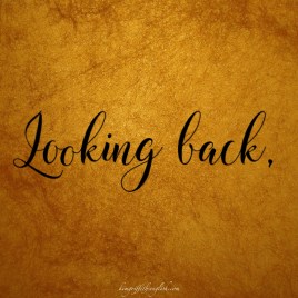 Article for English learners - Looking back looking forwards, kimgriffithsenglish.com