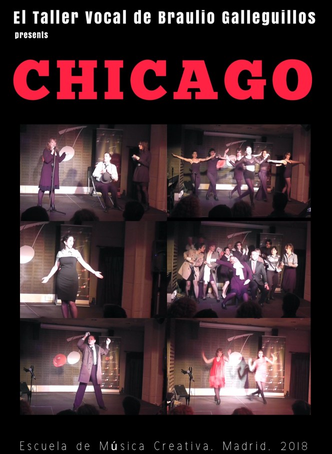 Chicago selection from the taller vocal of Braulio Galleguillos, EMC, escuela de música creativa, Madrid. Kimgriffithsenglish.com the place online to improve your English.