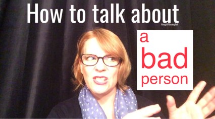 How to describe bad personality qualities. A YouTube vídeo from Kim Griffith English.